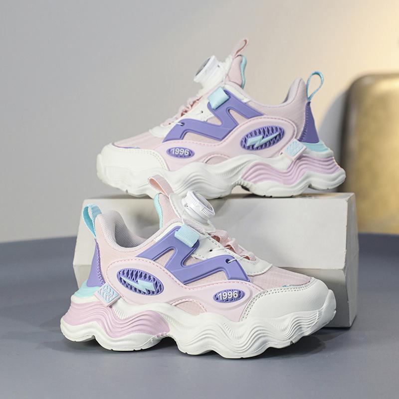 Shoes autumn sports shoes autumn and winter non-slip and lightweight children and girls classmates waterproof new 2025 leather surface 28