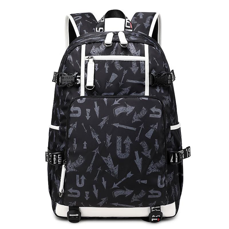 Li Shen Men s Fashion Student Backpack One Size