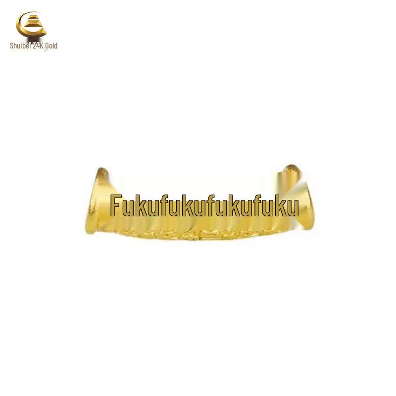 Rose Flower Crown Pure Gold 999 Pendant Set for Women - Qixi Valentine's Day Gift