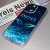 Avatar Film Phone Case For IPhone 17 16 Pro Max 15 14 13 11 12 Mini Xs X Xr 7 8 Plus Se Transparent Cover