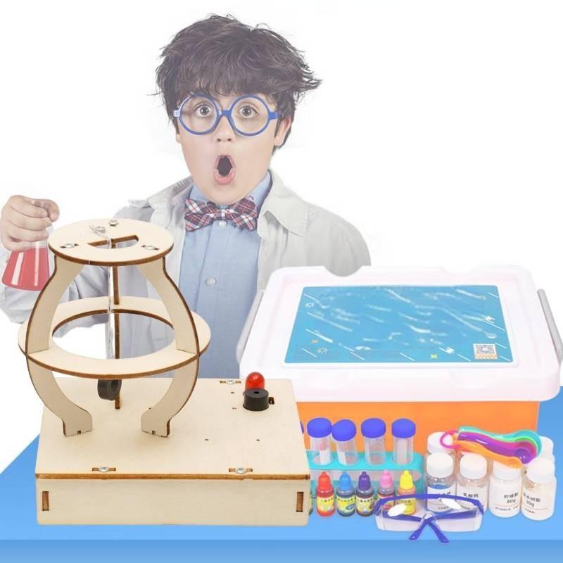 Wooden Diy Earthquake Alarm Model Kids Maker Hands-on Stem Educational Toy