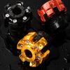 Aluminum Zinc Zinc Alloy Motorcycle Axle Cap Front Suspension Protection Cup  Modification Accessory