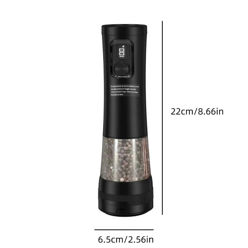 Kitchen Electric Grinder, Rechargeable Pepper Grinder