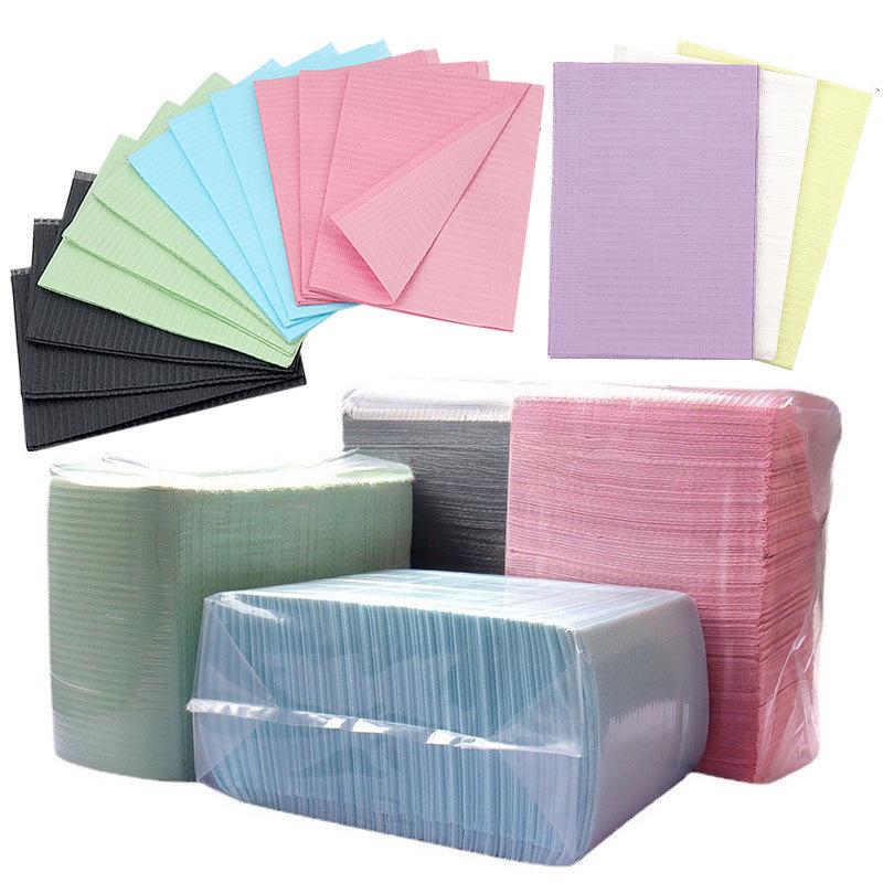 

Disposable Waterproof Tattoo Cleaning Pads - 125pcs/bag білий