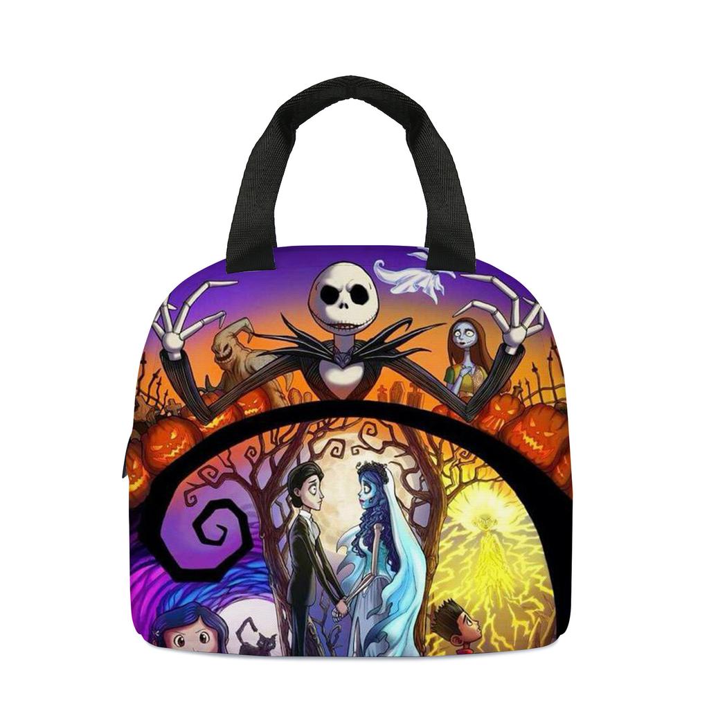 The Nightmare Before Christmas Christmas Eve Horror Lunch Bag Lunch Bag Ice Pack Handheld