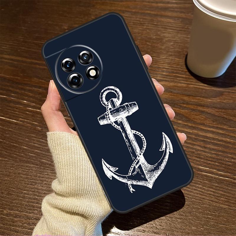 Anchor Sea Beach For OnePlus 15 13 12 11 15R 13R 12R 8T 10T 13T Case For OnePlus Nord 5 CE 2 3 4 Lite N20 N30