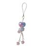 Sweet Ombre Floral Heart Phone and Bag Charm Chain