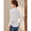 D.F.DEAR New Chinese Style Embroidered Frog Button Blouse
