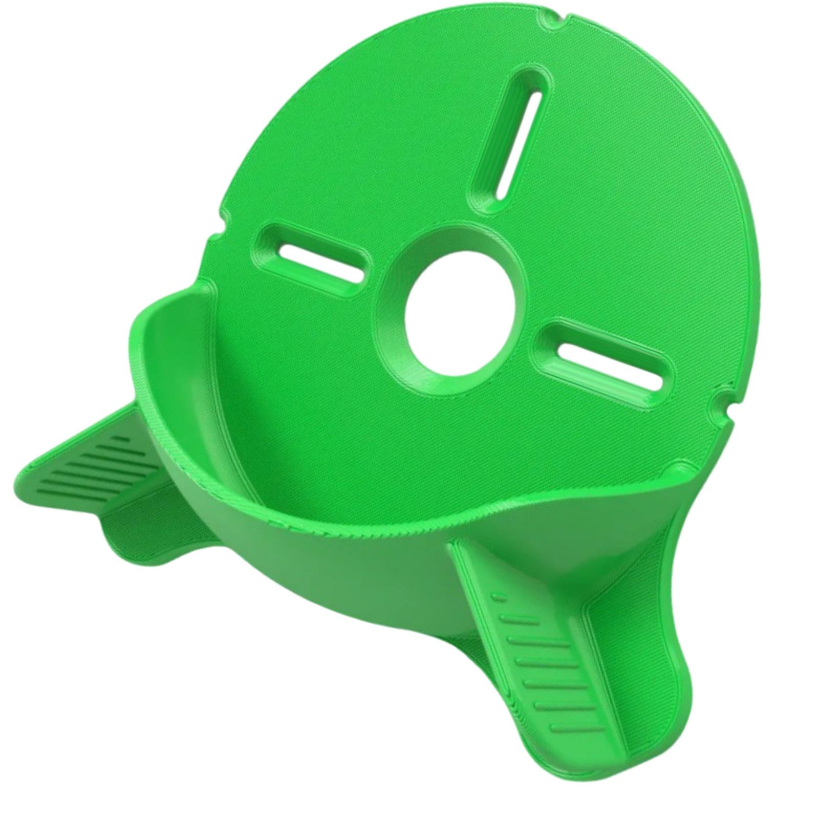 

High Efficiency Wall Drilling Dust Collector Box for Power Tools with Large Capacity and Easy Installation Design зелений