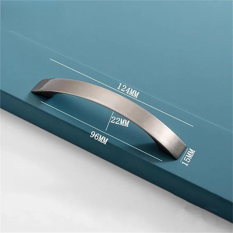 4 шт. Ручки-ручки для шкафа из алюминиевого сплава Дверные кухонные ручки Ручки для шкафа Ручка для ящика Мебельная фурнитура