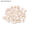 DIY Woven Supplies Cartoon Cat Clothes Labels Garment  Accessories Handmade With Love Clothing Tags
