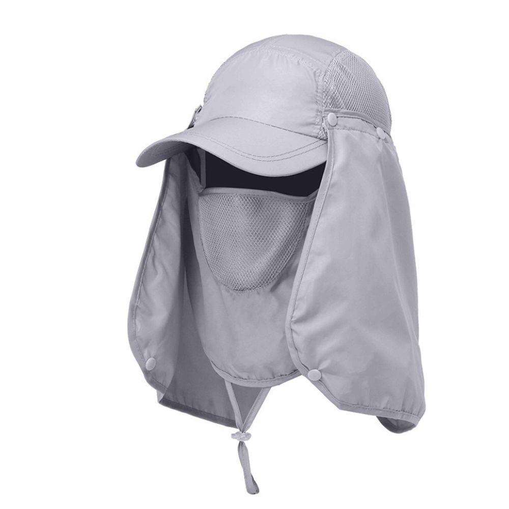 Detachable Fishing Hat UPF 50+ Sun Cap Portable Fishing Bucket Hat For Women