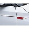 For Hyundai Elantra 2021-2024 Chrome Steel Side Fender Air Wing Vent Cover Trim
