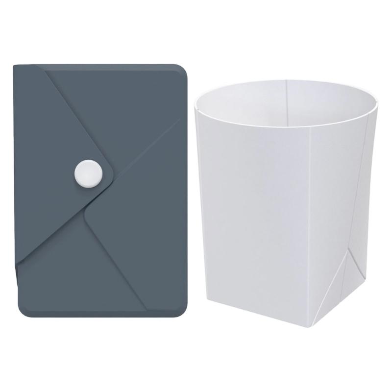 Outdoor Travel Folding Water Cup with Storage Bag Flexible Journey Container for Outdoor Camping Hiking