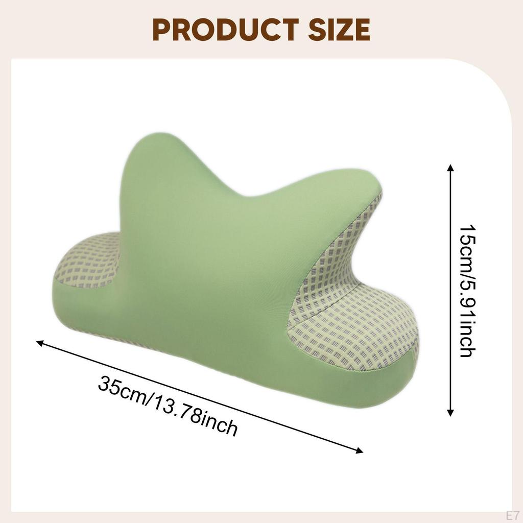 Pillow Adults Ergonomic Soft Multipurpose 35 Cmx15 Cm Lightweight Washable Cover Back Cushion
