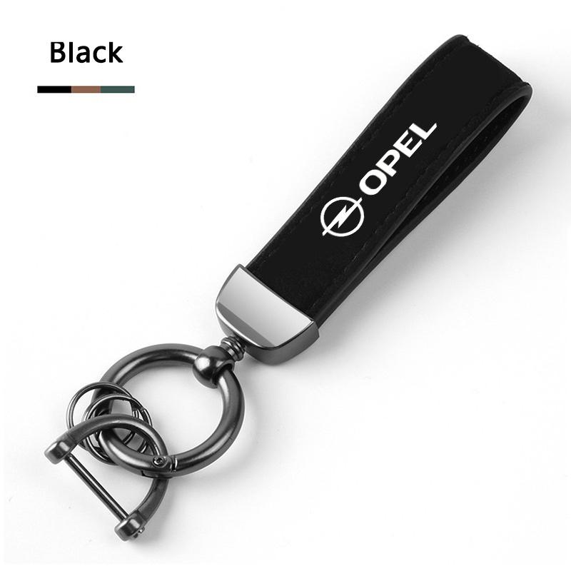 Wildleder Leder Auto Schlüsselanhänger Schlüsselanhänger Ring Anhänger Schlüsselanhänger Für Opel Astra GTC Insignia Antara J Meriva Zafira Vectra Mokka Corsa