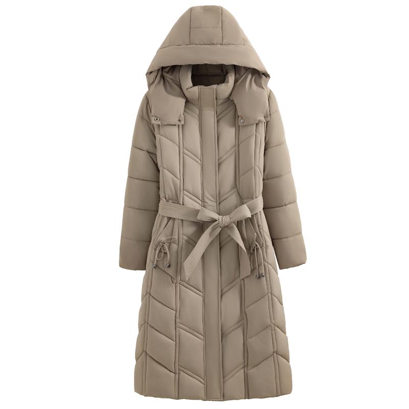 Women's Long Coats Winter Parkas Hooded Thick Warm Casual Woman Jackets