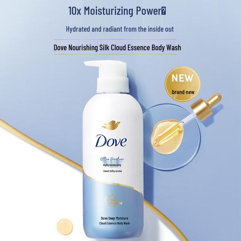 Dove Sweet Milk Scent Hydrating Body Wash 500g