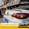 Volkswagen CC Rear Spoiler (2009-2018) - Non-Destructive, No-Punching Diffuser, Carbon Fiber Texture.