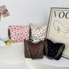 Personalized fashion single shoulder corduroy shopping bag summer new beautiful simple leisure student class tote bag