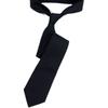 Polyester narrow version solid color neck tie fashion versatile casual men's shirt tie