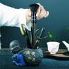 Zen Little Monk Tea Pet with Six Gentlemen Tea Tool Set