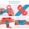 Game Wrist Bands for Nintendo Switch Controller Game Just Dance 2020/2019, Joy-Cons Left and Right  Adjustable Elastic Wrist Bands Cuff Two Size