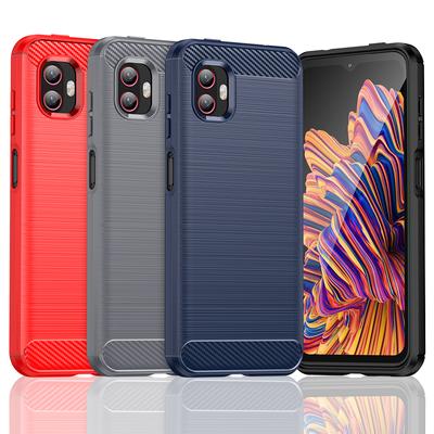 Vāciņam Samsung Galaxy X Cover 6 Pro vāciņam Samsung Galaxy XCover6 Pro silīcija oglekļa šķiedras vāciņam Samsung X Cover 6 Pro vāciņam