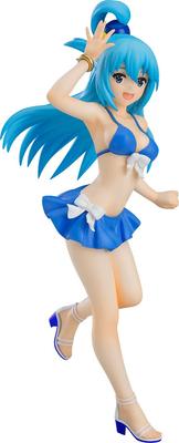 POP UP PARADE KonoSuba: God's Blessing On This Wonderful World Aqua Swimsuit Ver. Non-scale Plastic Painted Finished Figure
