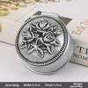 European Retro Princess Jewelry Box With 3d Rose Pattern Desig For Gift Giving And Storage