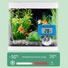 Submersible Aquariums Thermometers with Suction Cup Clear Digital Display Fishtanks Water Temperature Monitoring Device