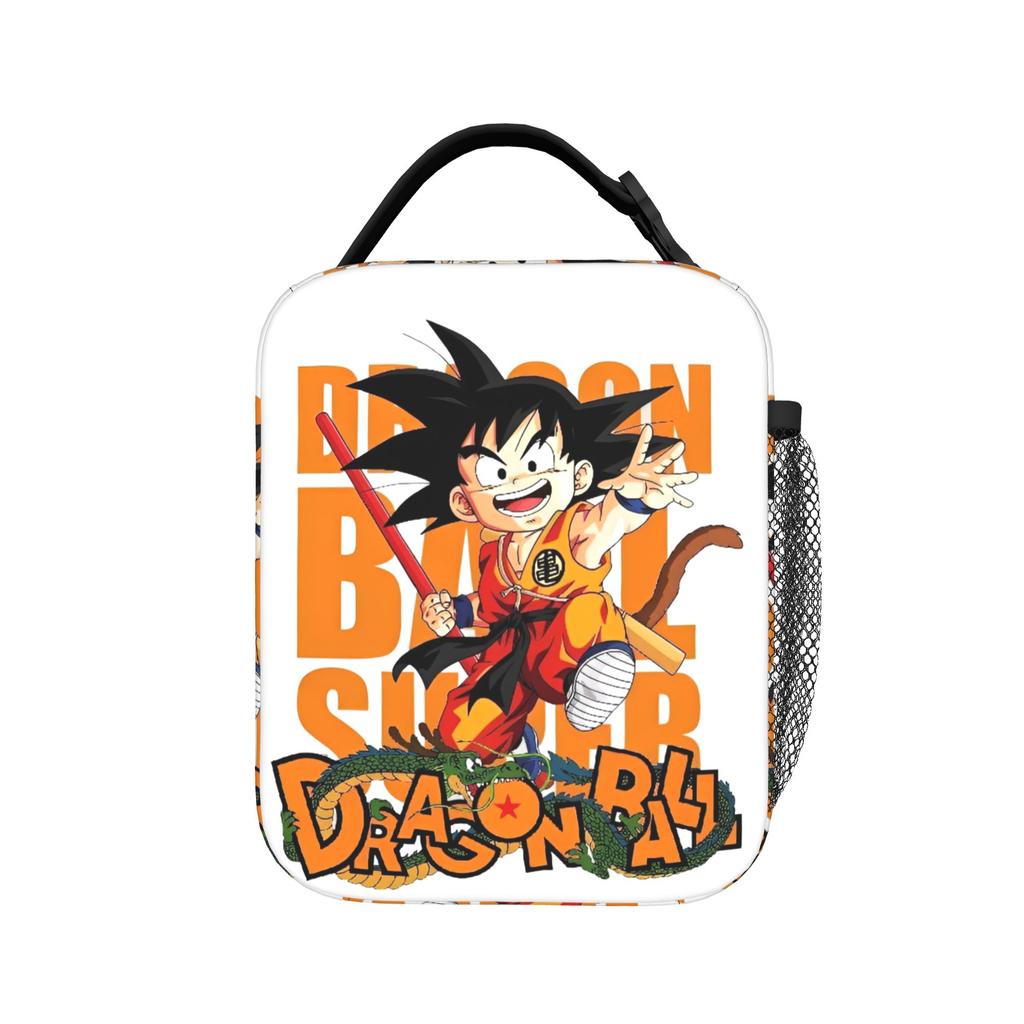DBZ Insulated Lunch Bag Leakproof Vegeta Anime Meal Container Thermal Bag Tote Lunch Box Work Outdoor Men Women