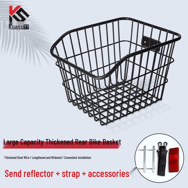 Aluminum Alloy Quick Release Bicycle Cargo Rack for Road and Mountain Bikes