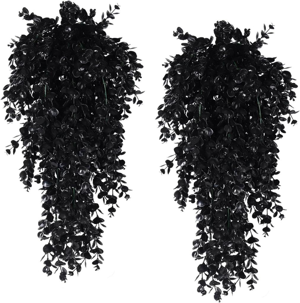 1/2pcs Artificial Plastic Plants 5 Heads 45 Mesh Fern Vine Cheap Wreaths Wedding Festival Home Courtyard Wall Hanging Decoration