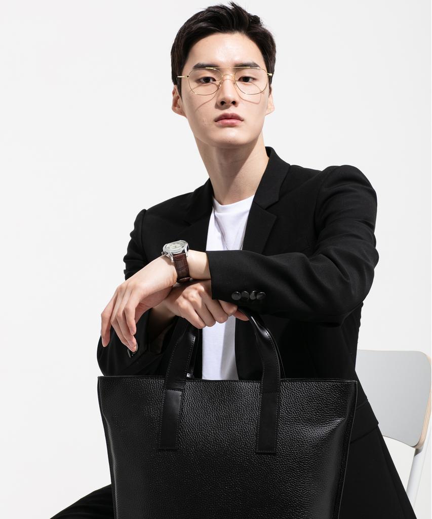 Bedford11Th Unisex Tote/Briefcase Work Tote [Black]