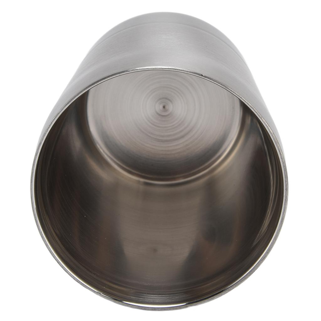 Dvoustěnný kovový hrnek na pivo z nerezové oceli 304, hrnek na koktejly a kávu, protiopařovací hrnek