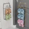 Simple Shoe Hanger Metal Iron Art Slippers Drain Drying Rack Toilet Bathroom Indoor Restroom Storage Tools Home Organizer Shelf