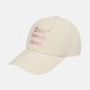 SALTANDCHOCOLATE [HAST] Sweet Pigment Ball Cap Light Beige 4C2521001