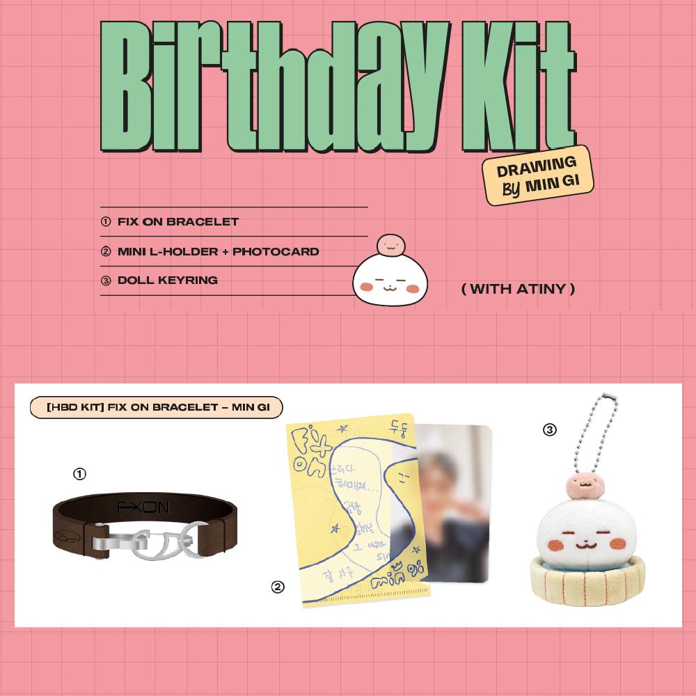 

Предзаказ ATEEZ HBD Kit Fix на браслете MINGI