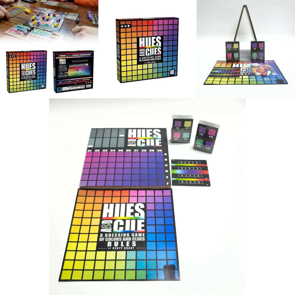 Hues And Cues Een Kleurenraadspel Speelgoed met Plastic Elementen voor Ouder-Kind Binding