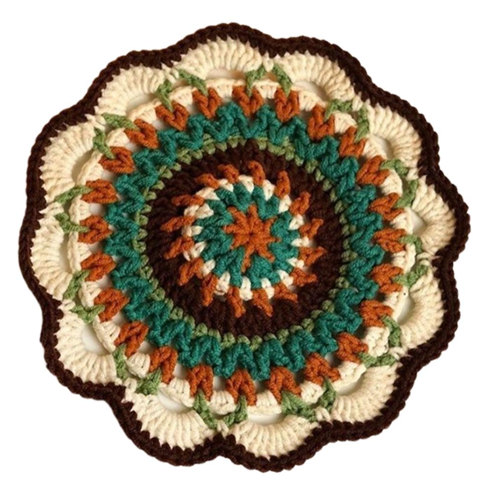 

Mandala Pattern Coasters Set DIY Material Package Handmade Mandala Ceramic Cup Coaster for Adults Kids Women Men Complete Kit