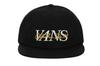 Vans Na kšiltovce The Vans Shallow Cap, pánská černá kšiltovka