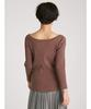 FRAY Boat Neck Rib Knit FWNT211906 MOC F I.D. Women's 2-Way