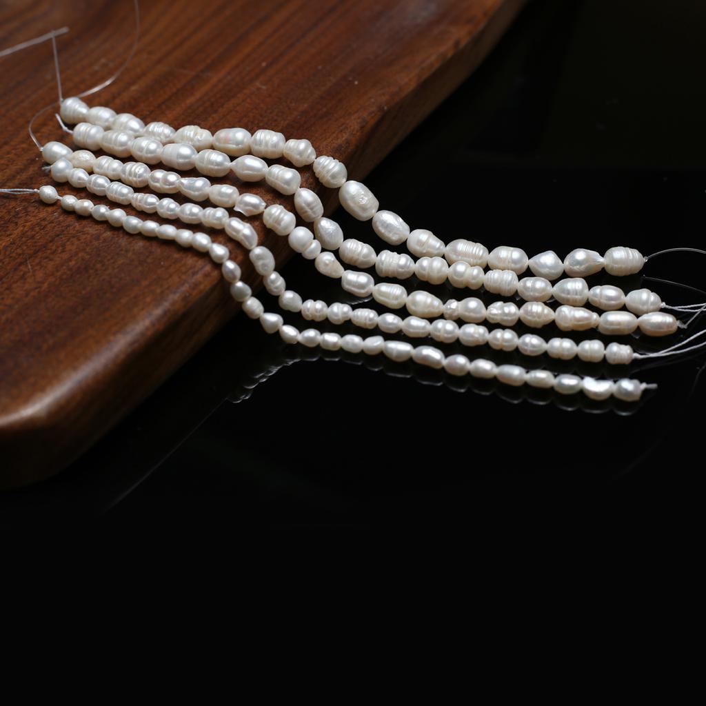 1String, White Artificial Pearl Beads for Jewelry Making DIY Necklace Bracelet Anklet Accessories, Holiday Gifts Wedding Birthday Party Crafts 18cm