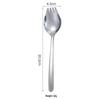 Wutuo 304 Stainless Steel Long Handle Salad & Dessert Utensil Set
