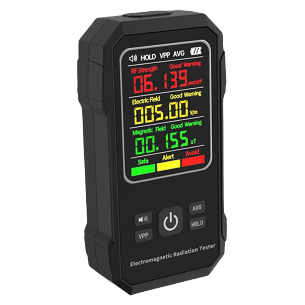 

Electromagnetic Radiation Detector Backlight Magnetic-field Intensity Tester Magnetic Field Strength Meter for Home Office