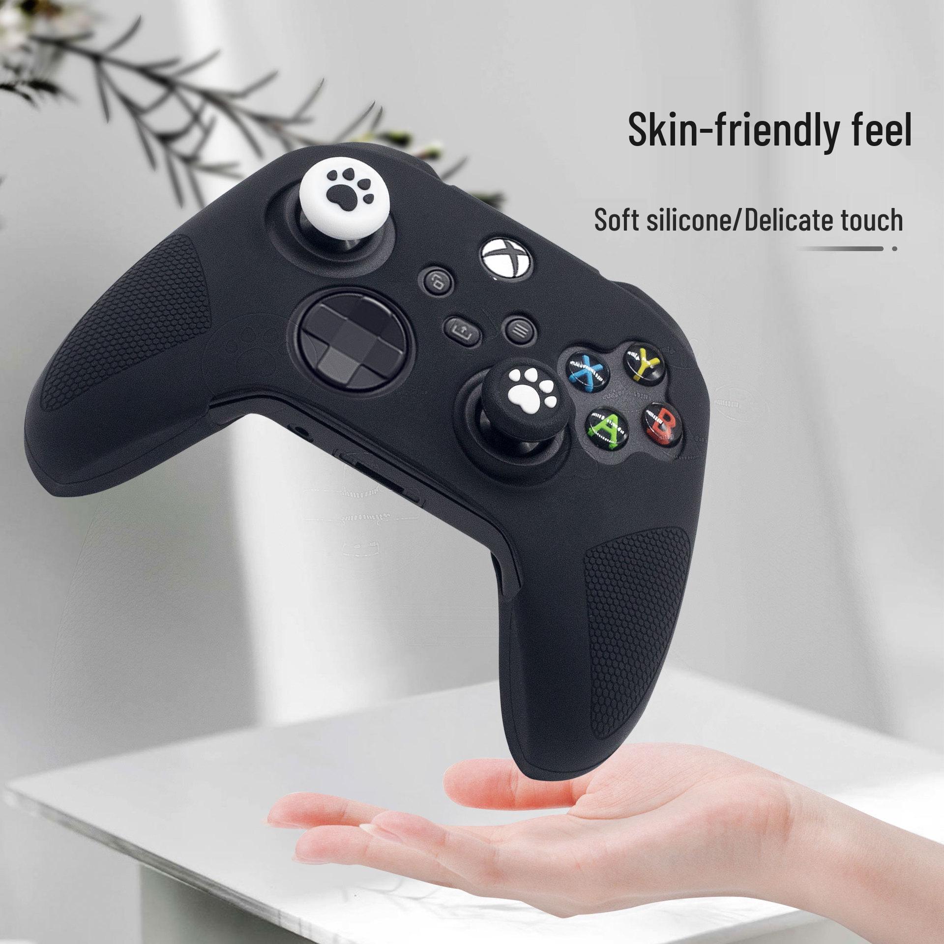 Силиконовый чехол для контроллера Xbox - Series One в нежно-розовом цвете