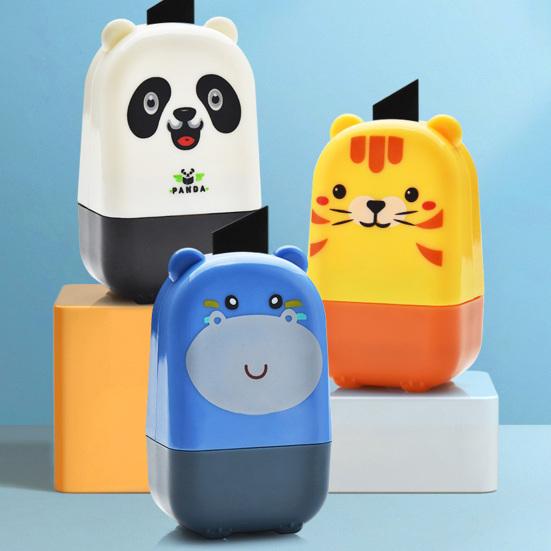 Privacy Seal Roller Creative Pattern Compact Size with Blade Waterproof Wide Application Mini Express Personal Information Privacy Seal Roller