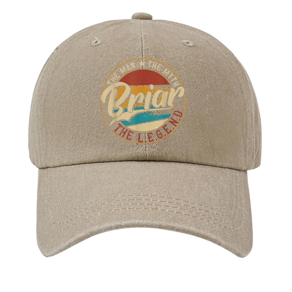 Washed Cotton Baseball Cap Soft Top Denim Hat Vintage Style Adjustable Fit Casual Outdoor Headwear for Men and Women
