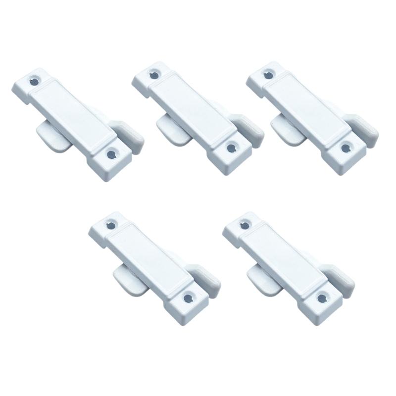 

5Pcs Sash Lock Sliding Window Replacement Lock Window Latches Sliding Window Hardware for Additional Home Security белый
